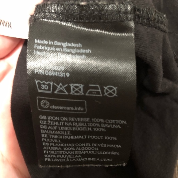 H&M Girls "Central Park NYC" Black Graphic T-shirt - US Size 8-10Y - Picture 4 of 4